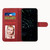 For itel A60s Stitching Calf Texture Buckle Leather Phone Case(Red)