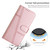 For Samsung Galaxy A05s Stitching Calf Texture Buckle Leather Phone Case(Pink)