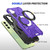 For Samsung Galaxy A24 4G/A25 5G MagSafe Magnetic Shockproof Phone Case with Ring Holder(Purple) For Samsung Galaxy A24 4G/A25 5G MagSafe Magnetic Shockproof Phone Case with Ring Holder(Purple)