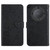 For Honor X9b HT03 Skin Feel Butterfly Embossed Flip Leather Phone Case(Black)