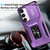For Samsung Galaxy S24 5G Sliding Camshield Holder Phone Case(Purple)