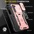 For Samsung Galaxy S24+ 5G Armor PC + TPU Camera Shield Phone Case(Rose Gold)
