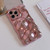 For iPhone 14 Pro Wave Bubbles TPU Phone Case(Painted Pink)
