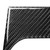 Car Carbon Fiber Gear Position Decorative Sticker for BMW 3 Series G20/G28/325Li/330d/335 2019-2020, Right Drive