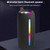 L12 Colorful LED Wireless Bluetooth-compatible Portable Speaker(Blue)