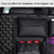 Car Trunk Leather Storage Bag Large Capacity Rear Seat Back Pouch, Style: Leather(Black)