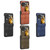 For OPPO Find N3 Flip ABEEL Hinge Weave Plaid PU Phone Case(Brown)
