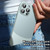 For iPhone 15 Pro Two Color Frosted Shockproof Phone Case(Black)