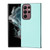 For Samsung Galaxy S23 Ultra 5G Litchi Pattern Stitched Side-mounted Phone Case(Mint Green)