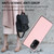 For Samsung Galaxy A53 5G Litchi Pattern Stitched Side-mounted Phone Case(Pink)