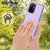 For Samsung Galaxy A53 5G Litchi Pattern Stitched Side-mounted Phone Case(Purple)