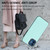 For iPhone 11 Pro Litchi Pattern Stitched Side-mounted Phone Case(Mint Green)