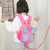 Children Schoolbag Shoulder Bag Girls Cute Cartoon Butterfly Backpack(Pink)