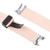 For Samsung Galaxy Watch 6 / 5 / 4 Magnetic Fold Buckle Nylon Woven Watch Band(Pink)