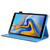 For Samsung Galaxy Tab A9+ Colored Drawing Leather Tablet Case(Blue Pineapple)