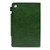 For Samsung Galaxy Tab A9 Suede Cross Texture Magnetic Clasp Leather Tablet Case(Green)