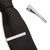 Electroplated Copper Colored Men Tie Clip(Z1039 Silver)