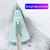 Triangular Floor Brush Long Handle Stiff Bristle Corner Crevice Brush(Blue)