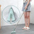 Triangular Floor Brush Long Handle Stiff Bristle Corner Crevice Brush(Blue)
