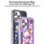 For iPhone 15 Pro Max Mutural Billboard Series Phone Case(Purple)