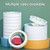 2 Volumes Deli High Adhesive Double Faced Adhesive Strong Dual Sided Tape, Size: 24mm