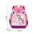 Children Cute Cartoon Shoulder Bag Kindergarten Schoolbag Casual Versatile Backpacks, Style: Pony (Purple)