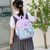 Children Cute Cartoon Shoulder Bag Kindergarten Schoolbag Casual Versatile Backpacks, Style: Pony (Purple)