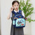 Children Cute Cartoon Shoulder Bag Kindergarten Schoolbag Casual Versatile Backpacks, Style: Pony (Purple)