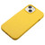 For iPhone 14 Wheat MagSafe Magnetic Straw Material + TPU Phone Case(Yellow)