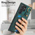 For Samsung Galaxy S23 FE 5G Retro Skin-feel Ring Card Bag Phone Case with Hang Loop(Green)
