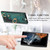 For Samsung Galaxy S23 FE 5G Retro Skin-feel Ring Card Bag Phone Case with Hang Loop(Green)