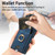 For Samsung Galaxy S23+ 5G Retro Skin-feel Ring Card Bag Phone Case with Hang Loop(Blue)