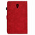 For Samsung Galaxy Tab A 10.5 T590 Rhombus TPU Smart Leather Tablet Case(Red)