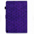 For Amazon Fire HD 10 2021 Rhombus TPU Smart Leather Tablet Case(Purple)
