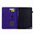 For Amazon Fire HD 10 2021 Rhombus TPU Smart Leather Tablet Case(Purple)