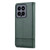 For Xiaomi 14 AZNS Magnetic Calf Texture Flip Leather Phone Case(Dark Green)