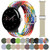 For Google Pixel Watch / Watch 2 Nylon Loop Magnetic Buckle Watch Band(Violets)