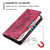 For iPhone 13 Pro Totem Embossed Magnetic Leather Phone Case(Red)