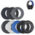 For Sony CECHYA-0083 Black Soccer Net 2pcs Headphone Sponge Cover Earmuffs Headset Case