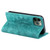 For iPhone 11 Pro Max Totem Embossed Magnetic Leather Phone Case(Green)