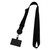 Mobile Phone Anti-lost Neck Strap Lanyard Detachable Hanging Chain(Black)