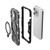 For iPhone 14 Pro MagSafe Supersonic Armor Holder PC Hybrid TPU Phone Case(Red)