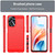 For OPPO A2M 5G Carbon Fiber Brushed Texture TPU Case(Red)