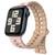 For Apple Watch SE 2023 44mm Reverse Buckle Two Color Magnetic Silicone Watch Band(Pink+Grey) For Apple Watch SE 2023 44mm Reverse Buckle Two Color Magnetic Silicone Watch Band(Pink+Grey)