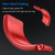 For Xiaomi Redmi 13C Brushed Texture Carbon Fiber TPU Phone Case(Red)