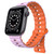 For Apple Watch 6 40mm Reverse Buckle Two Color Magnetic Silicone Watch Band(Purple+Orange) For Apple Watch 6 40mm Reverse Buckle Two Color Magnetic Silicone Watch Band(Purple+Orange)