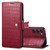 For Samsung Galaxy S23 Denior Crocodile Texture Oil Edge Leather Phone Case(Rose Red)