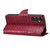 For Samsung Galaxy S23 Denior Crocodile Texture Oil Edge Leather Phone Case(Rose Red)