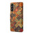 For Samsung Galaxy A05s Denior Flower Language Series Cork Fabric Oil Edge Leather Phone Case(Autumn)