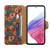 For Samsung Galaxy S23 Denior Flower Language Series Cork Fabric Oil Edge Leather Phone Case(Spring)